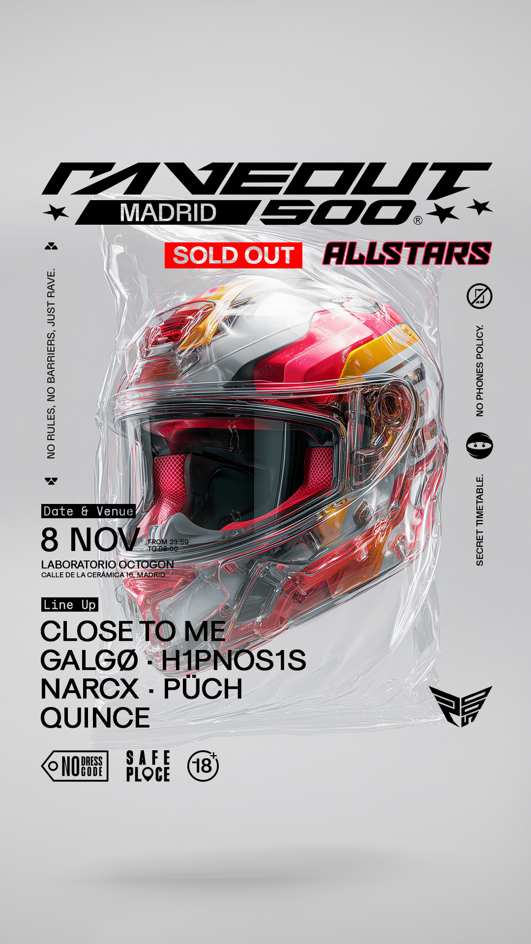 RAVEOUT500 ALL STARTS